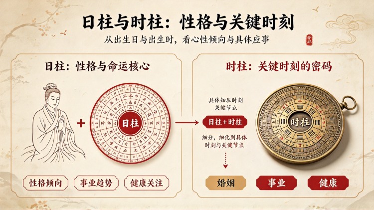 日柱与时柱——性格与关键时刻的命运密码