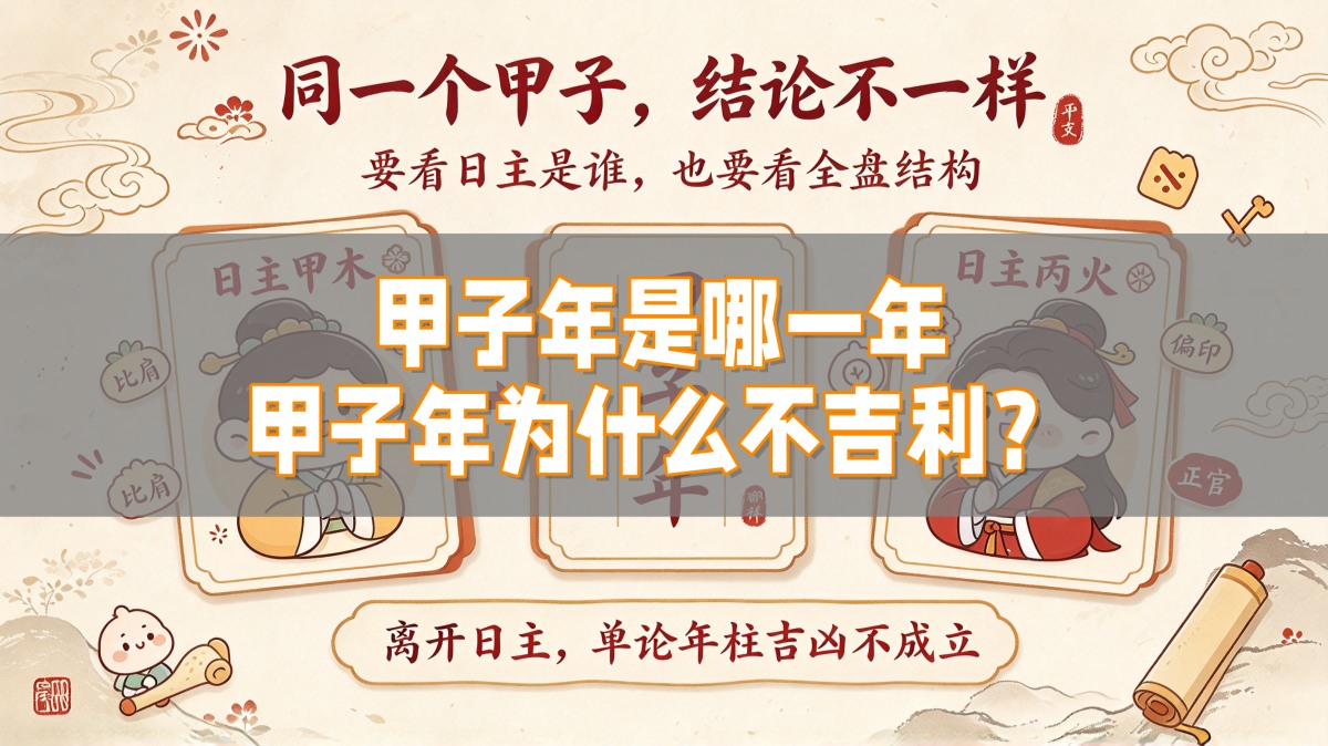甲子年是哪一年,甲子年为什么被认为不吉利? 甲子年是哪一年,甲子年为什么被认为不吉利?